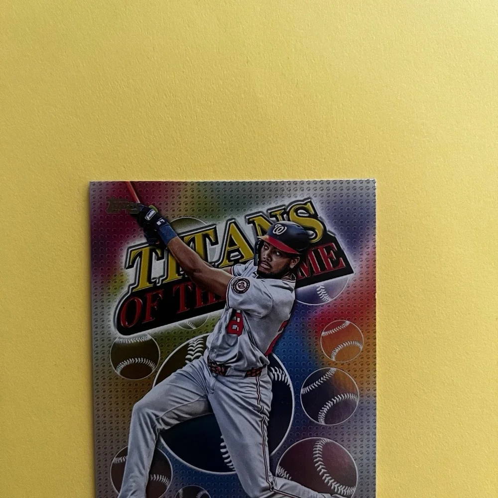 2026 Topps‎ Titans of the Game James Wood TOG-15 Washington Nationals Insert